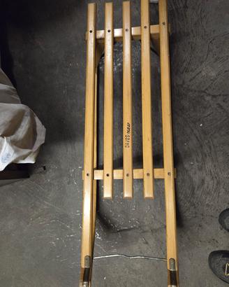 slittino legno davos