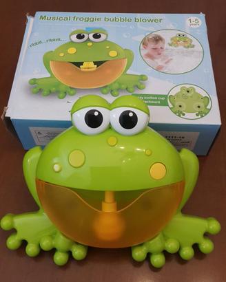Baby Bagno con Bolle Rana Musicale