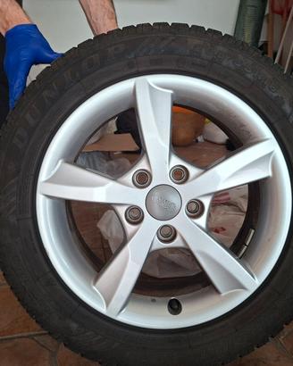 4 RUOTE CON CERCHIO AUDI