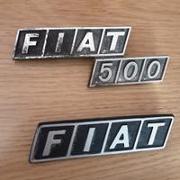 Fregi Fiat 500  d'epoca.