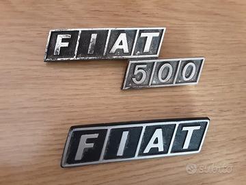 Fregi Fiat 500  d'epoca.