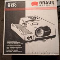 Proiettore diapositive Braun novamat  E 130