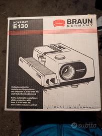 Proiettore diapositive Braun novamat  E 130