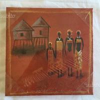 Quadretto di artigianato africano