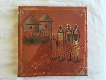 Quadretto di artigianato africano