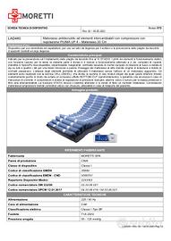 Materasso antidecubito sanitario