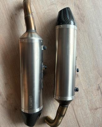 Terminali titanio husqvarna 450/510
