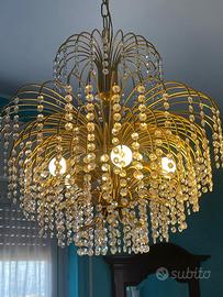 Lampadario vintage Swarovski