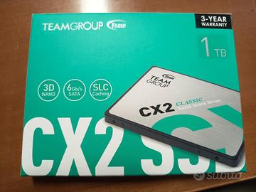 HD SSD interno teamgroup 1TB nuovo