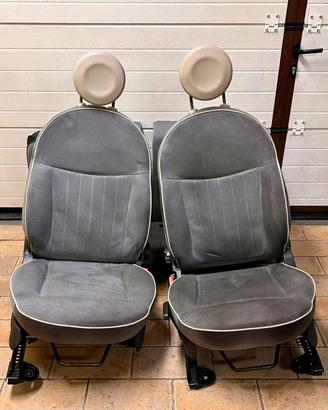Sedili interni fiat 500 lounge