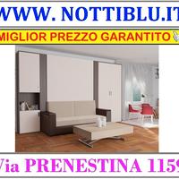 Letto a Scomparsa MAGNUM 2p MATERASSO OMAGGIO