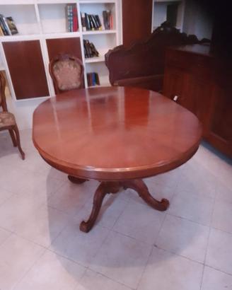 Tavolo rotondo allungabile
