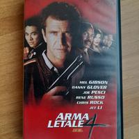 CASSETTA VHS ARMA LETALE 4