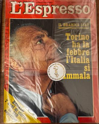 Riviste l’Espresso - l’Europeo Gianni Agnelli