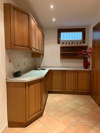 cucina componibile rovere massello