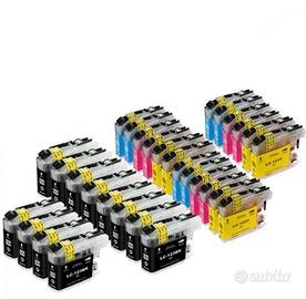 Cartucce Compatibili Brother LC123 --- 30 PEZZI --