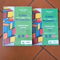 2 LIBRI: COLORI DELLA MATEMATICA EDIZIONE VERDE