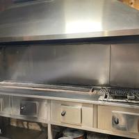 Griglia professionale + canalina arrosticini