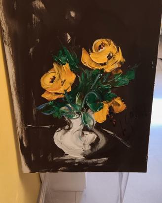 Dipinto: Fiori di Luciano Gasper