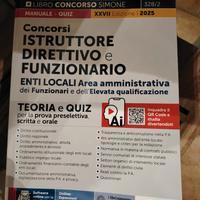 libro istruttore amministrativo funzionario