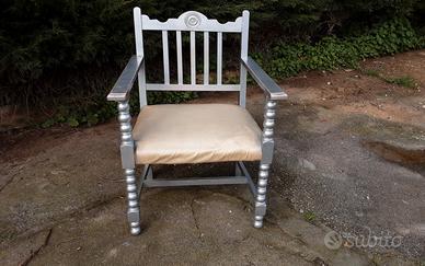 poltrona vintage  leggere descrizione 