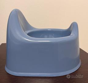 Vasino blu + riduttore wc disney