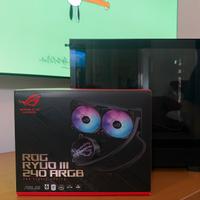 Asus Rog Ryuo 240 ARGB/Silent pop mATX Gaming