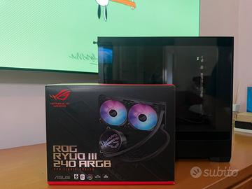 Asus Rog Ryuo 240 ARGB/Silent pop mATX Gaming