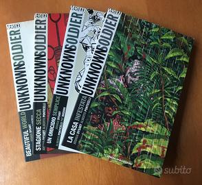 UNKNOWN SOLDIER nn. 1-2-3-4 - Serie completa