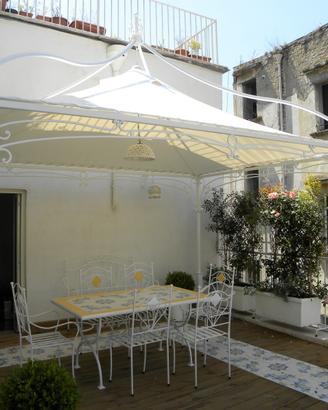 Gazebo in ferro battuto 3x4 metri