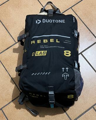 Duotone Rebel D-Lab 8m 2025 Dark gray