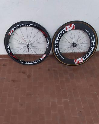 Vision TC 50 anteriore e Metron 90 posteriore