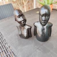 coppia sculture Mori