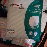 11 pacchi pannoloni Serenity taglia L