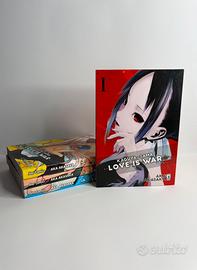 Love is War – Manga Volumi 1–4