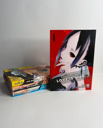 Love is War – Manga Volumi 1–4