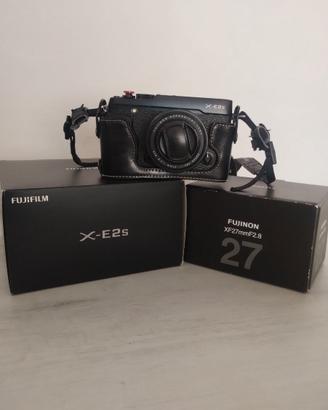 Fuji X-E2S e 27 mm f2.8