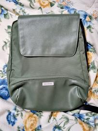 Zaino Moleskine poliuretano verde 31x12x10 cm 