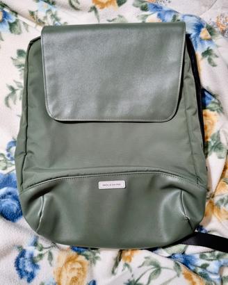 Zaino Moleskine poliuretano verde 31x12x10 cm 