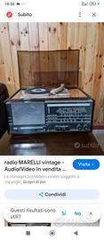 Radio giradischi radio Marelli vintage