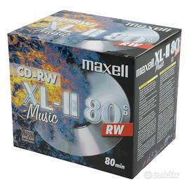 CD-RW AUDIO 80min 10pz MAXELL XL-II Music