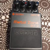 Pedale Boss Metal Zone chitarra elettrica