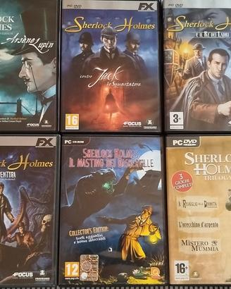 Giochi PC Sherlock Holmes 