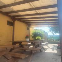 Tettoia in legno