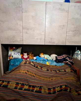 Cameretta a ponte mondoconv.+divano letto Ikea