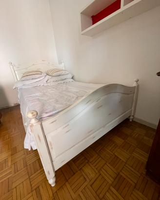 Letto piazza e mezza bianco