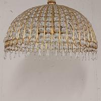 Lampadario in bagno oro 24K
