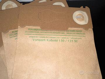 4 Sacchetti di carta compatibili Vorwerk Folletto