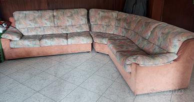Divano angolare artigianale  qualità sfoderabile