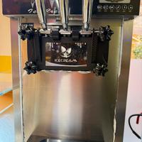 MACCHINA PER GELATO SOFT PROFESSIONE 3 gusti